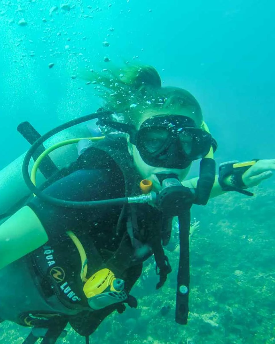 Bailey-scuba-diving-off-the-coast-of-Rhodes-Greece