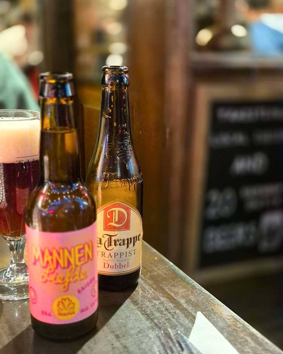 Beer at the Pantry in Amsterdam Netherlands