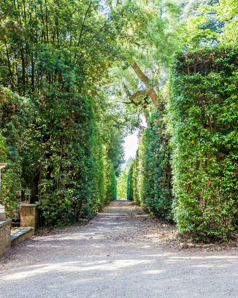 Boboli Gardens in Oltrarno Florence Italy