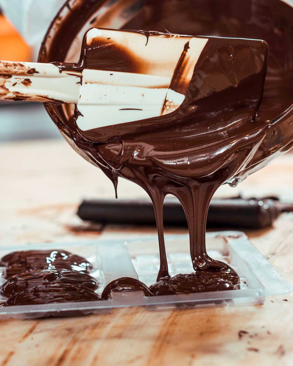 Chocolate-being-made-in-Bruges-Belgium