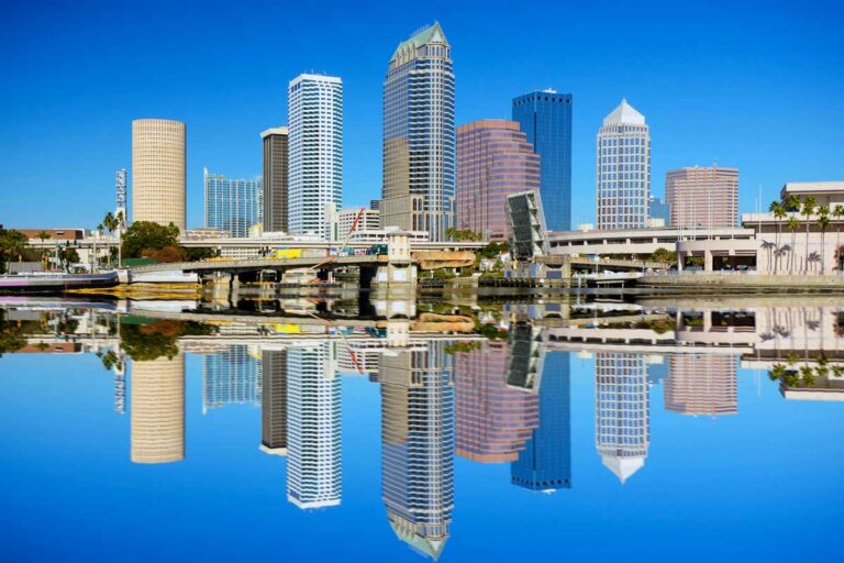 Cityscape of Tampa Florida