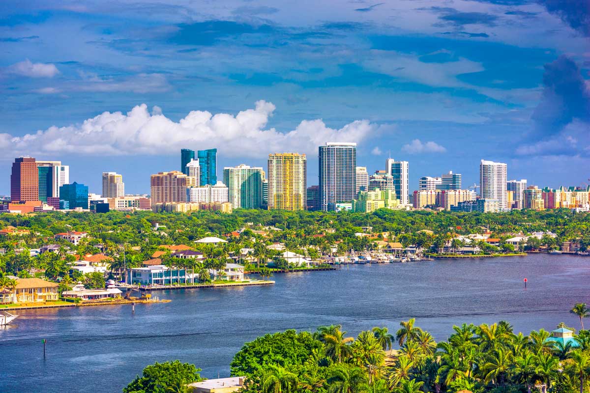 Fort Lauderdale Skyline Florida