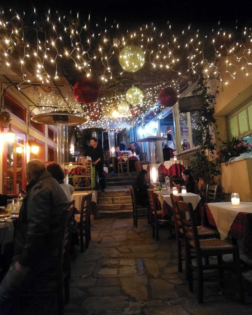 Geros Tou Moria Restaurant in Athens Greece