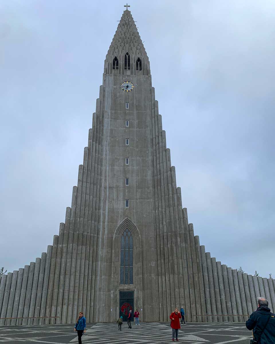 Hallgrimskirkja Church in Reykjavik Iceland 1