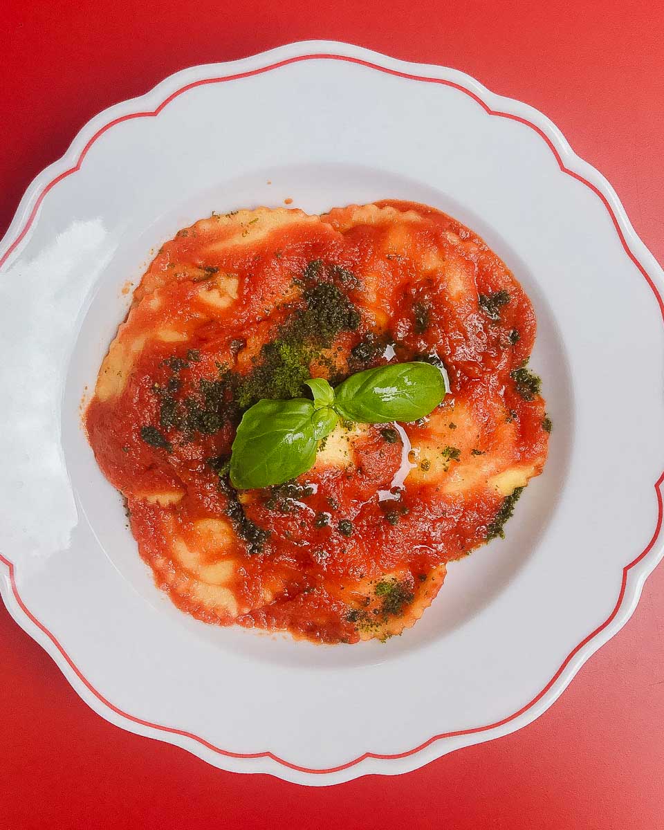 Miscusi a pasta dish from Miscusi in Milan Italy