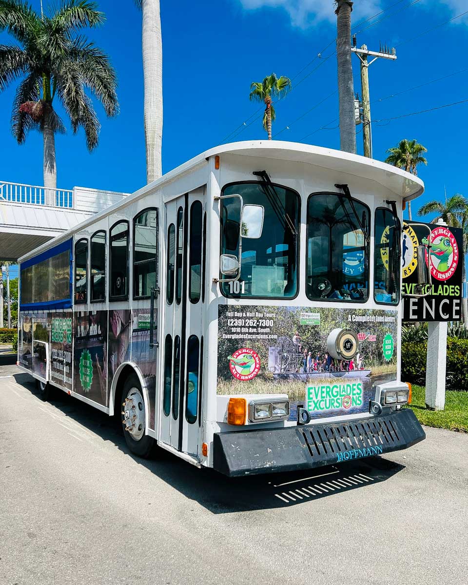 Naples Trolley Tours seen in Naples Florida