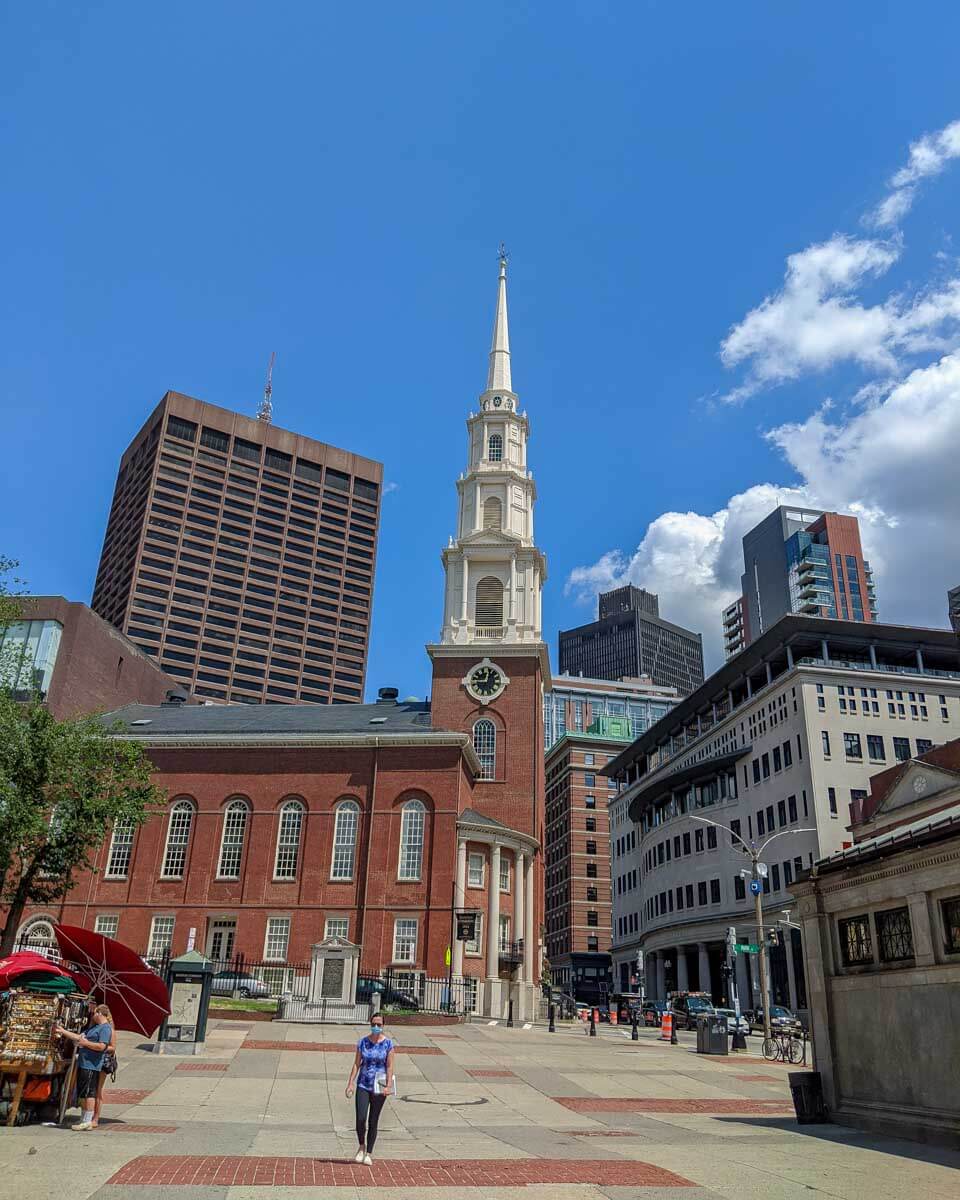 Park Street Church in Boston Massachusetts