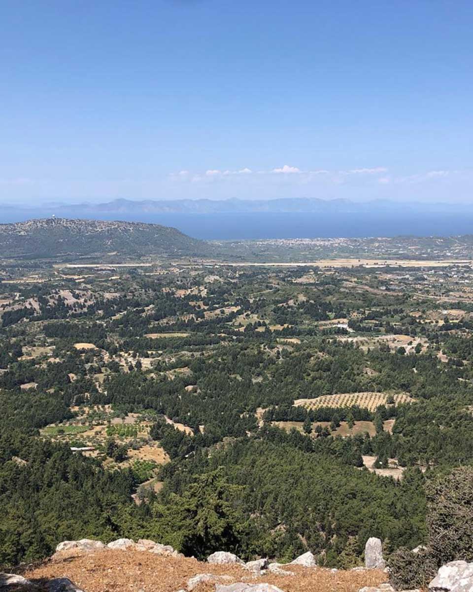 Rhodes Adventures views of Rhodes seen on an ATV tour in Greece