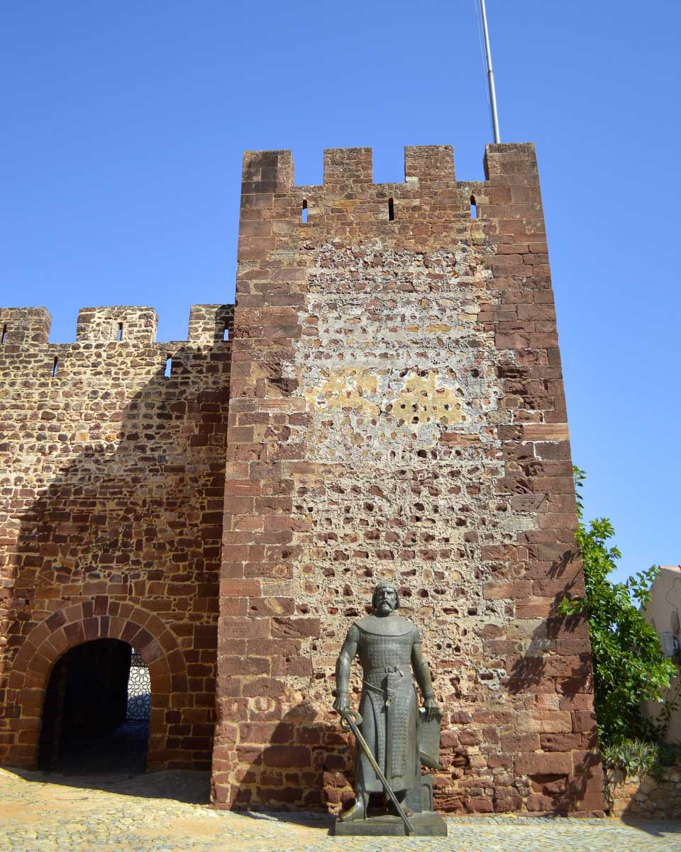 Silves Castle seen on a tour from Lagos Portugal