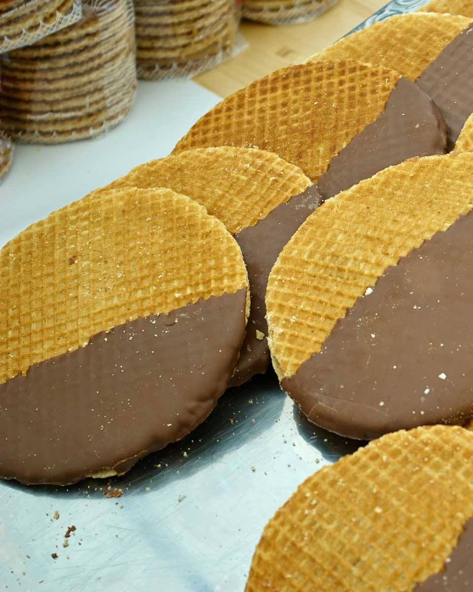 Stroopwafels in Amsterdam Netherlands