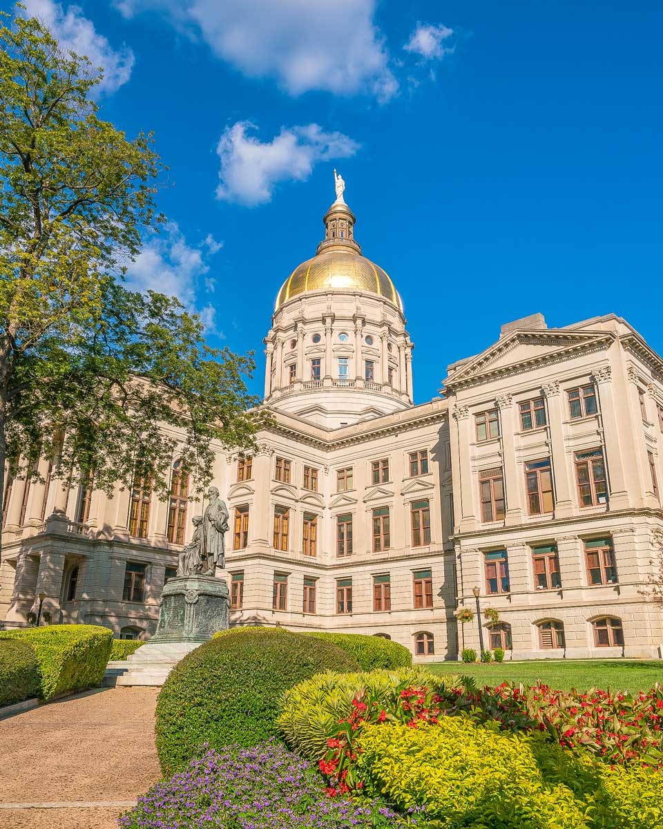 The Georgia State Capitol in Atlanta Georgia (1)
