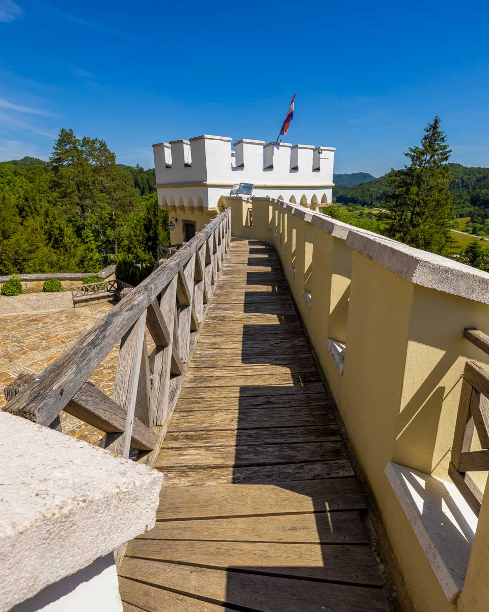 Trakoscan Castle seen on a tour from Zagreb Croatia