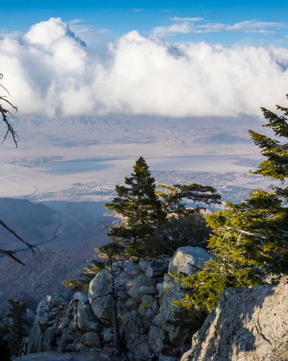 View of the Coachella Valley from the Palm Springs Aerial Tramway