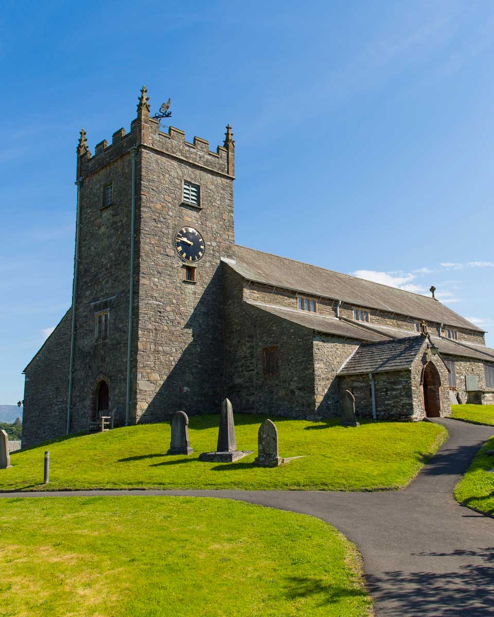 st michael and all angels church in hawkshead on a tour from Manchester UK in hawkshead on a tour from Manchester UK
