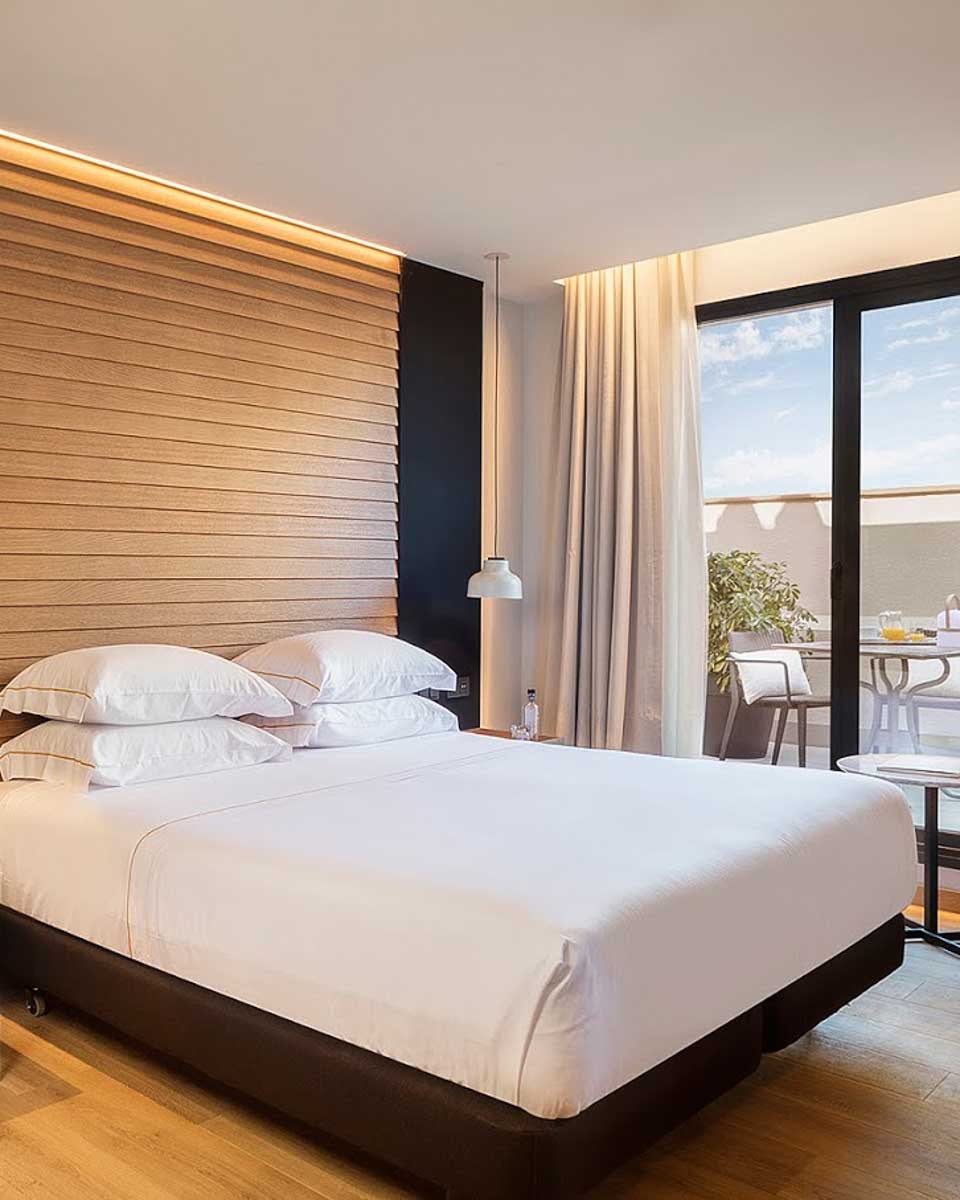 A hotel room at Hotel casa Elliot in Barcelona