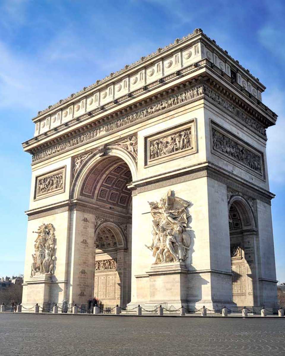 Arc-de-Triomphe-in-Paris-France