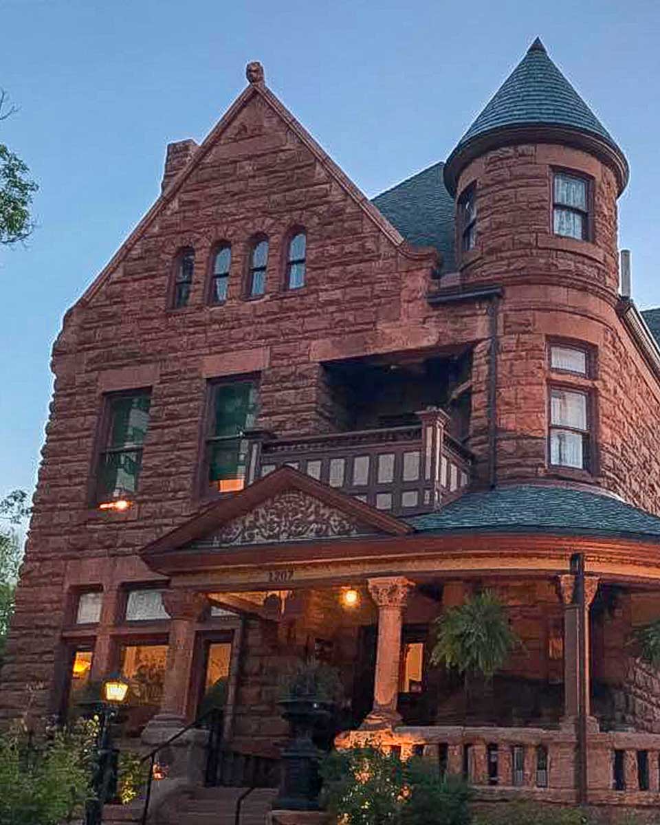 Best Tours of Denver, LLC capitol hill mansion seen on a ghost tour in Denver Colorado