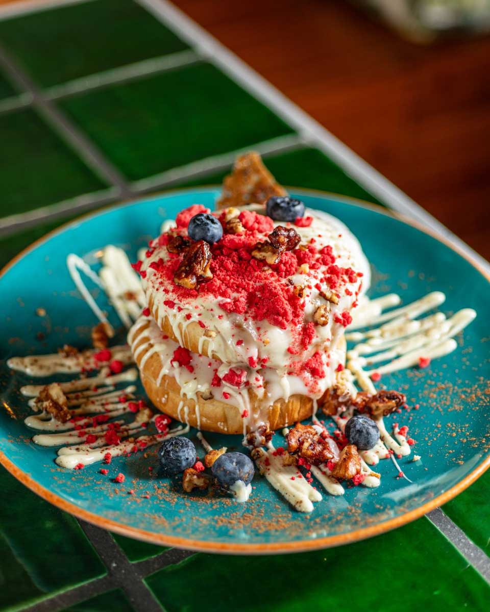 Breakfast at La Rollerie in Madrid Spain