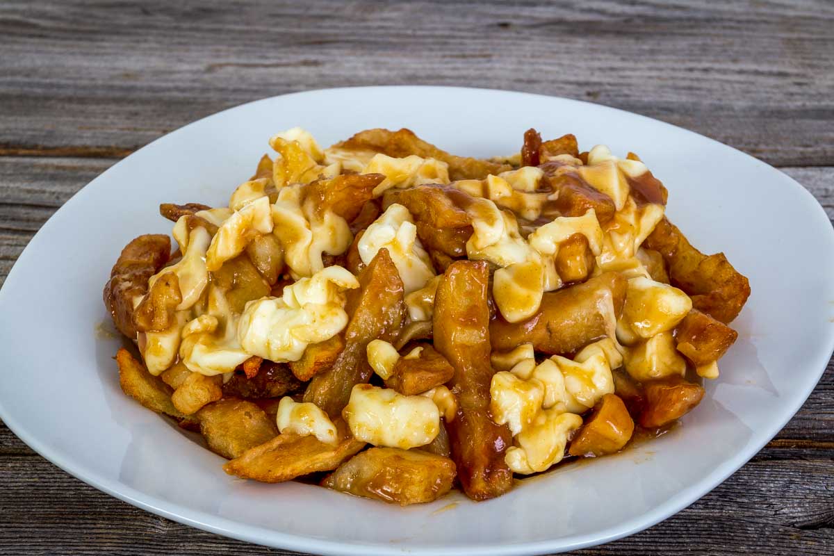 Canadian-Poutine-eaten in Whistler BC