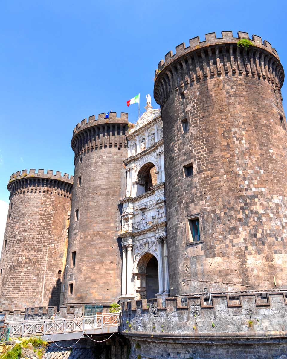 Castel Nuovo in Naples Italy