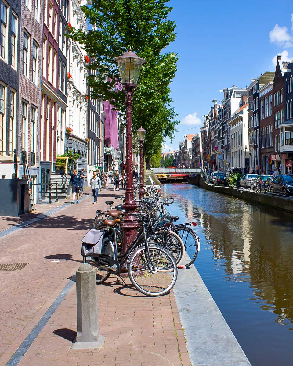 Channels in Amsterdam Netherlands