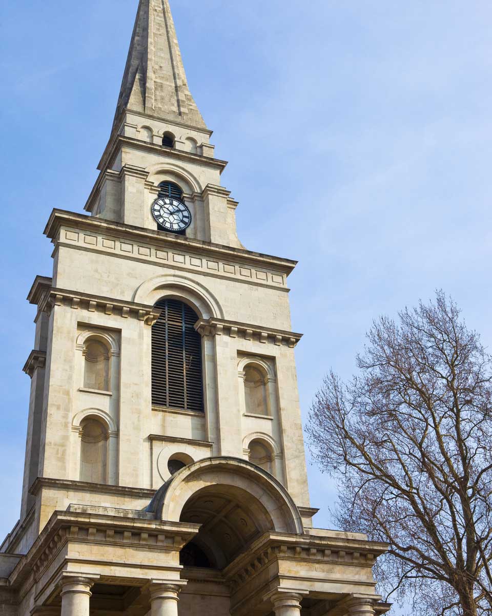 Christ Church Spitalfields in London England