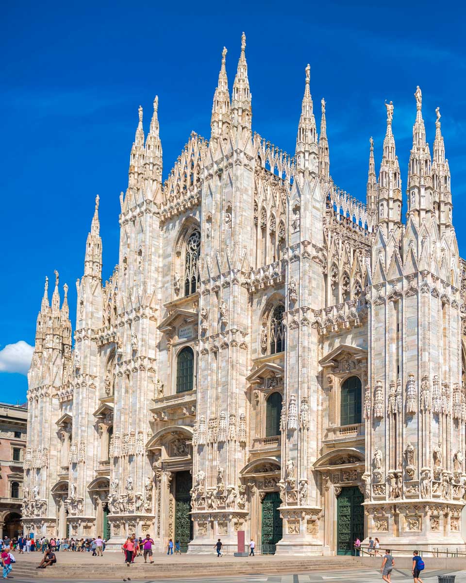Duomo di Milano in Milan Italy