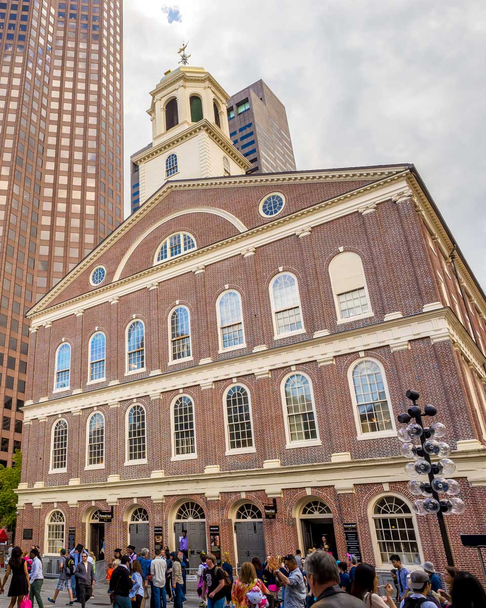 Faneuil Hall Marketplace in Boston Massachusetts