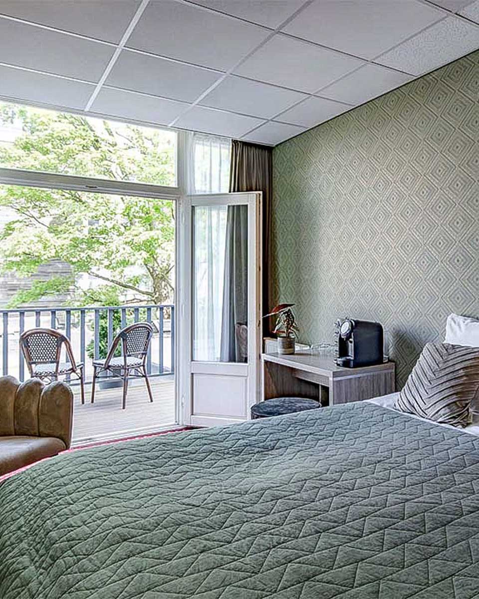 Hotel room at Atlantis Amsterdam hotel