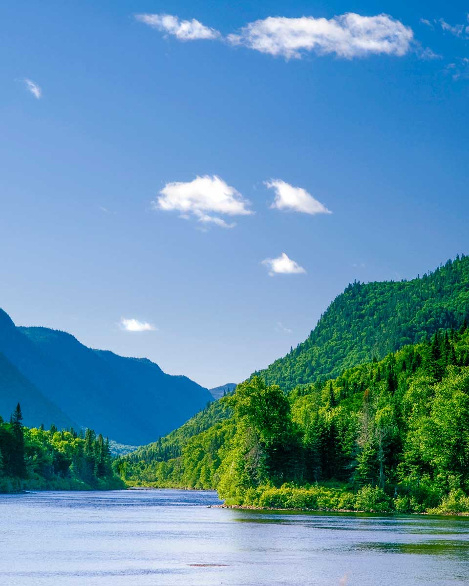 Jacques-Cartier National Park seen on a hiking tour from Quebec City Quebec
