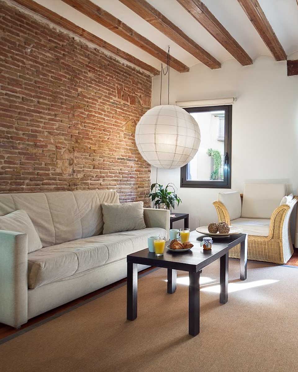 Living room at the Inside Barcelona Apartments Esparteria