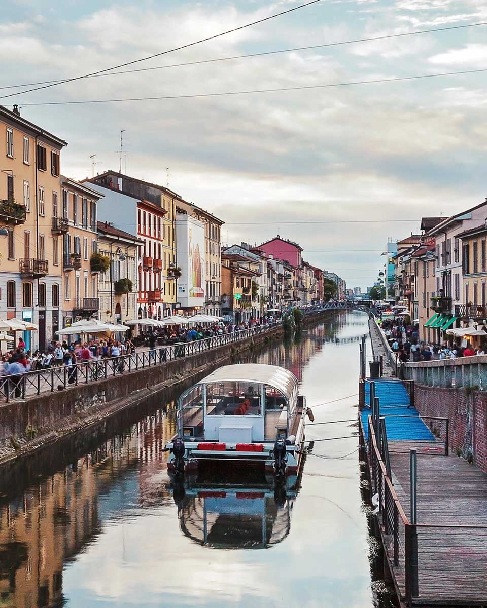 Milan Navigli in Italy