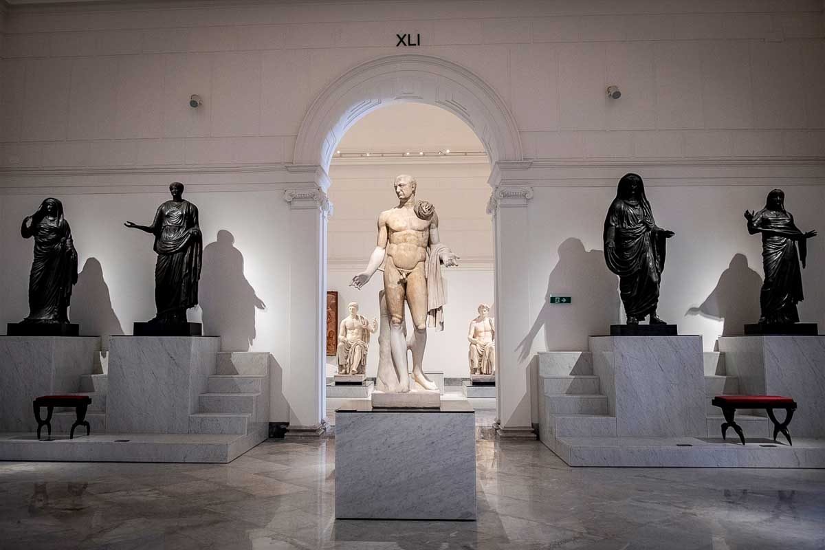 Museo Archeologico di Napoli in Naples Italy