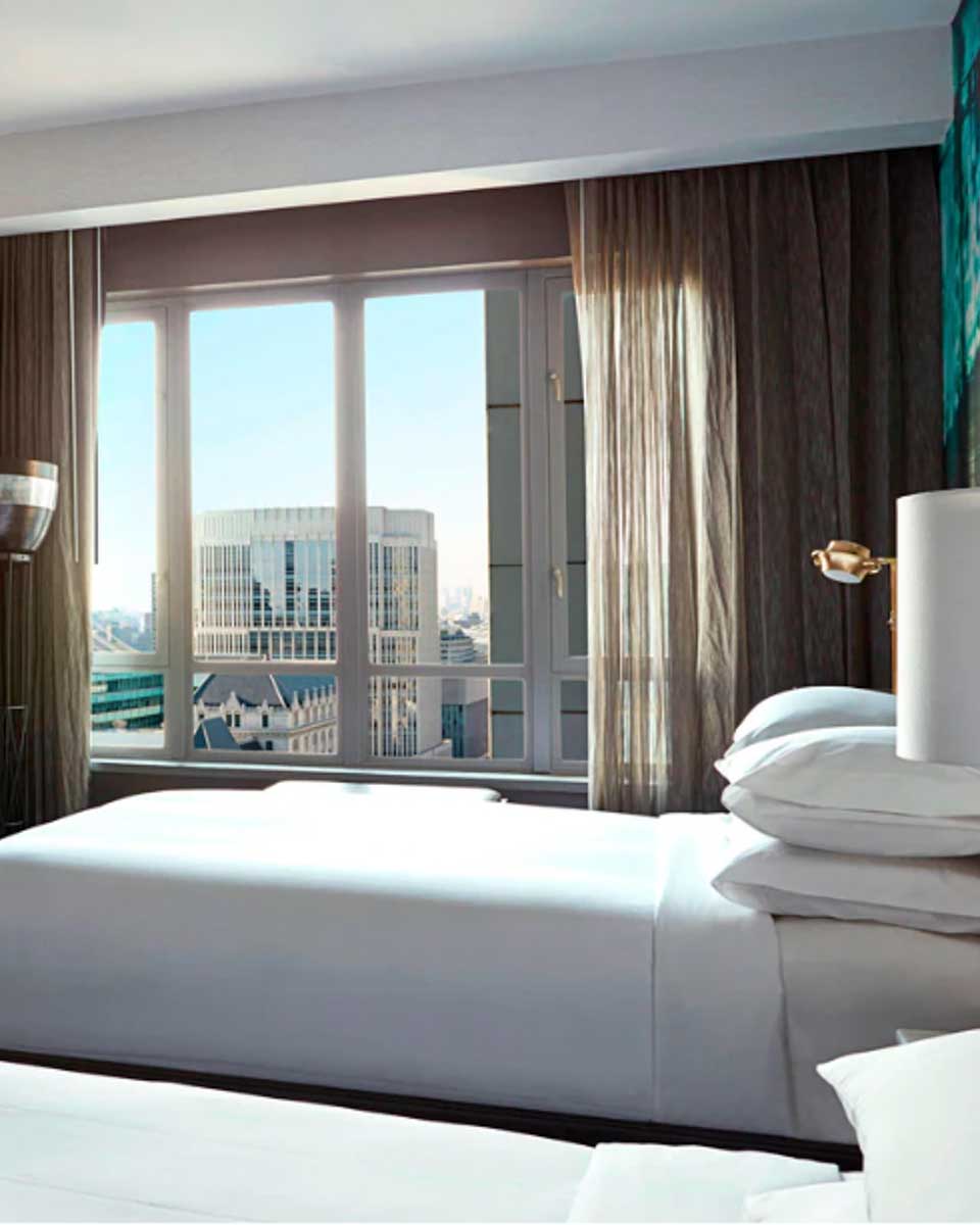 New York Marriott At The Brooklyn Bridge in Brooklyn Williamsburg New York City New York