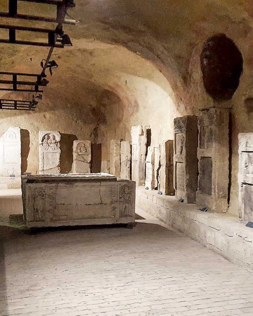 Serbia Excursions underneath Belgrade Fortress on a tour in Belgrade Serbia