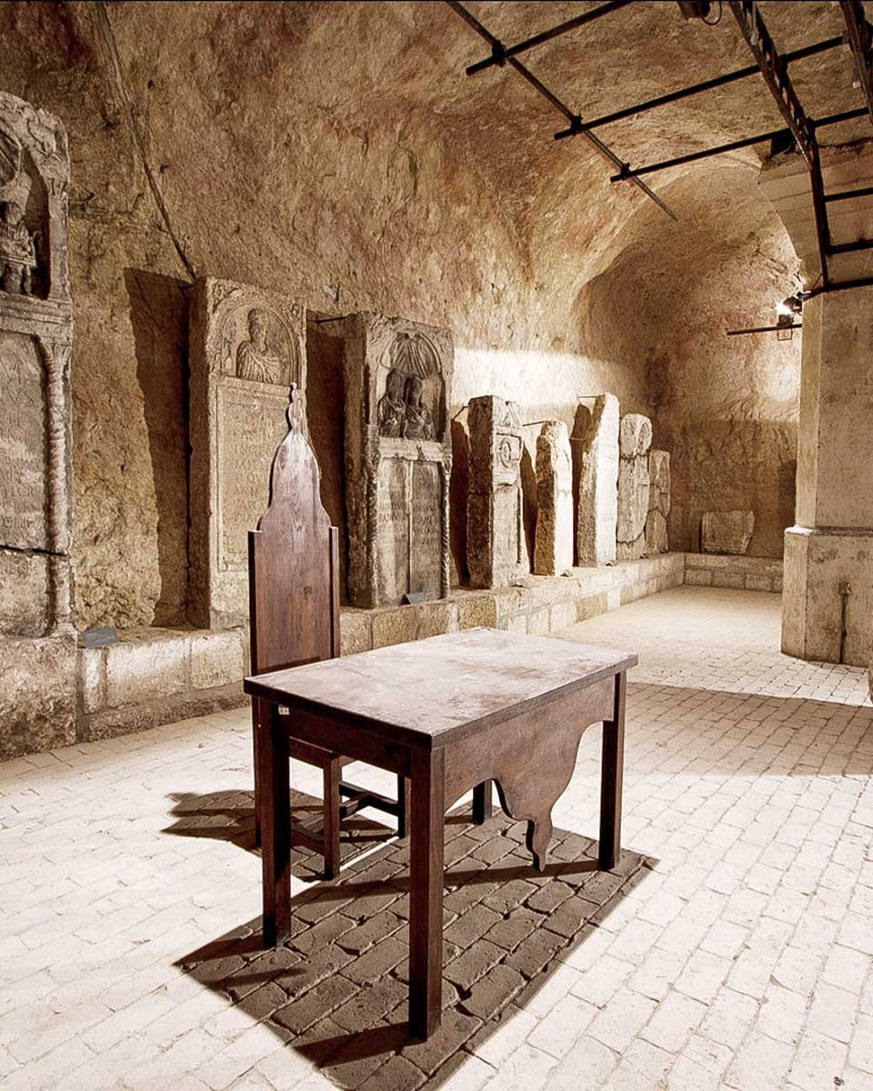 Serbia Excursions underneath the Belgrade Fortress on a tour in Belgrade Serbia