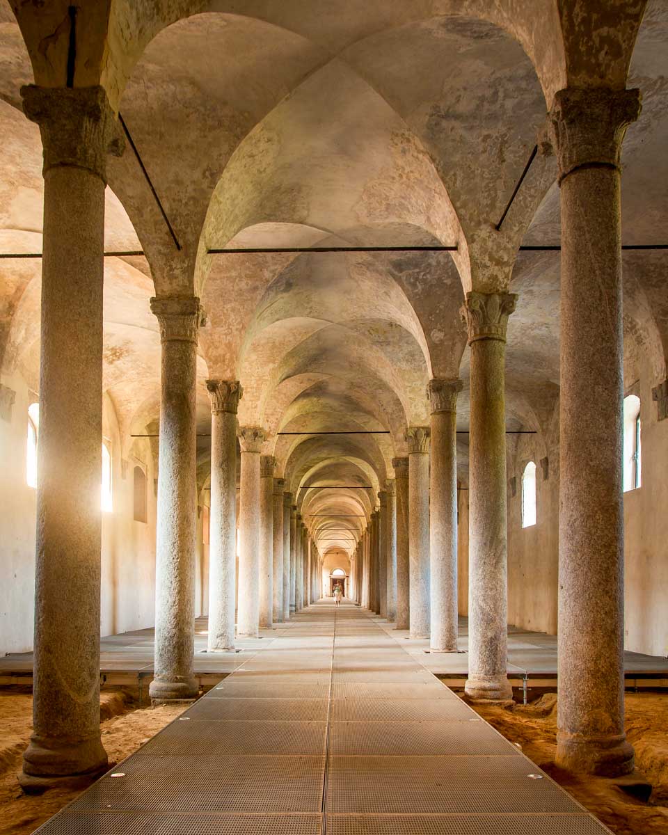 Sforza Castle in Milan Italy