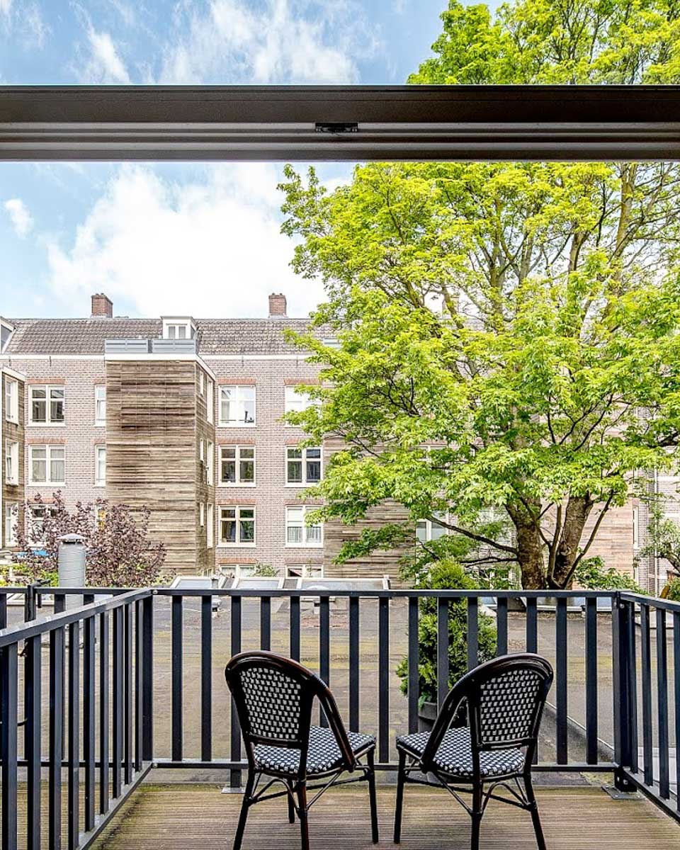 Terrace at the Hotel Atlantis Amsterdam