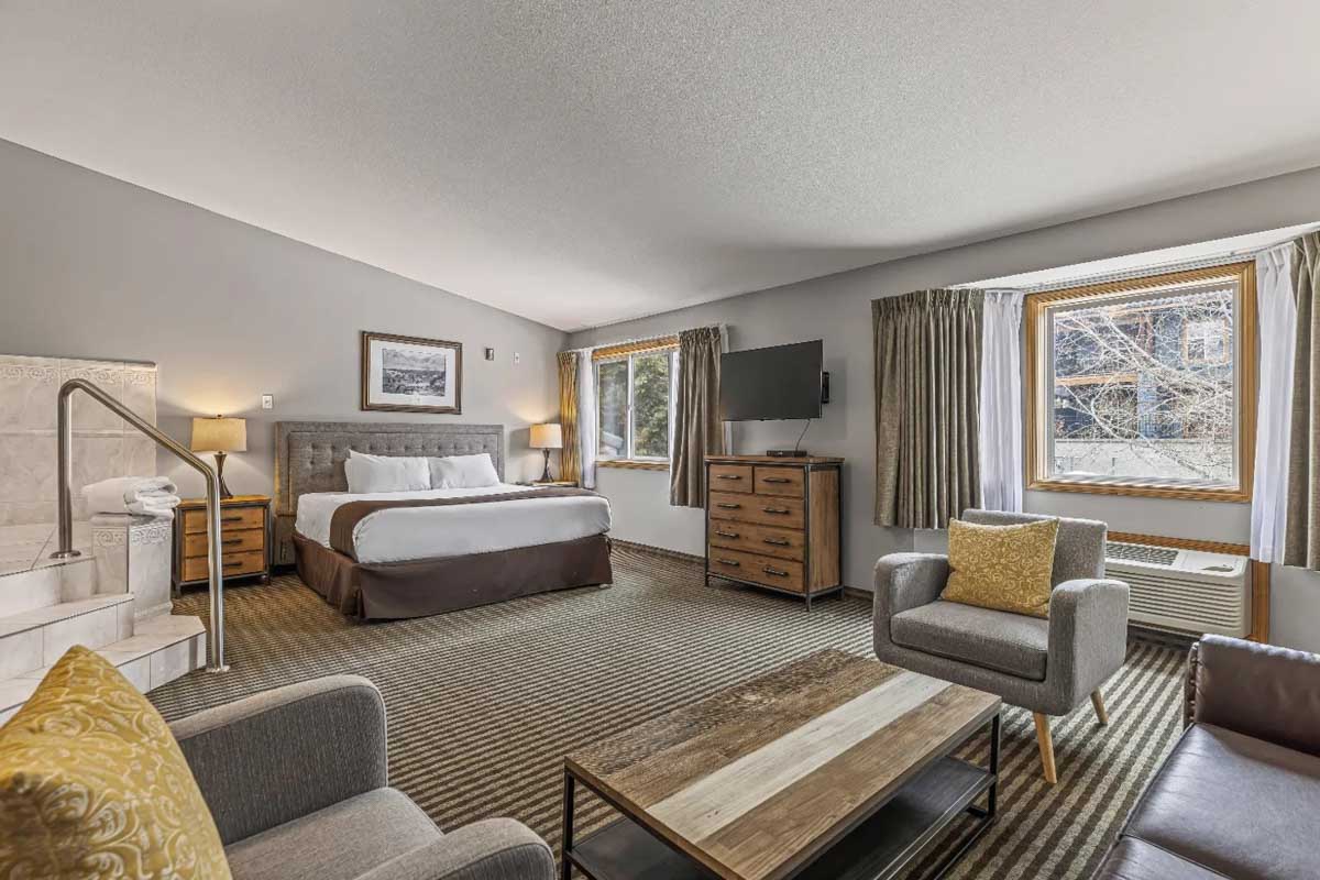 Canmore Rocky Mountain Inn in Canmore near Banff Canada