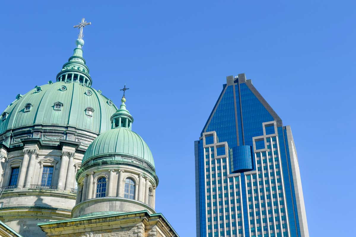 Cathedral-Basilica of Mary in Montreal Quebec