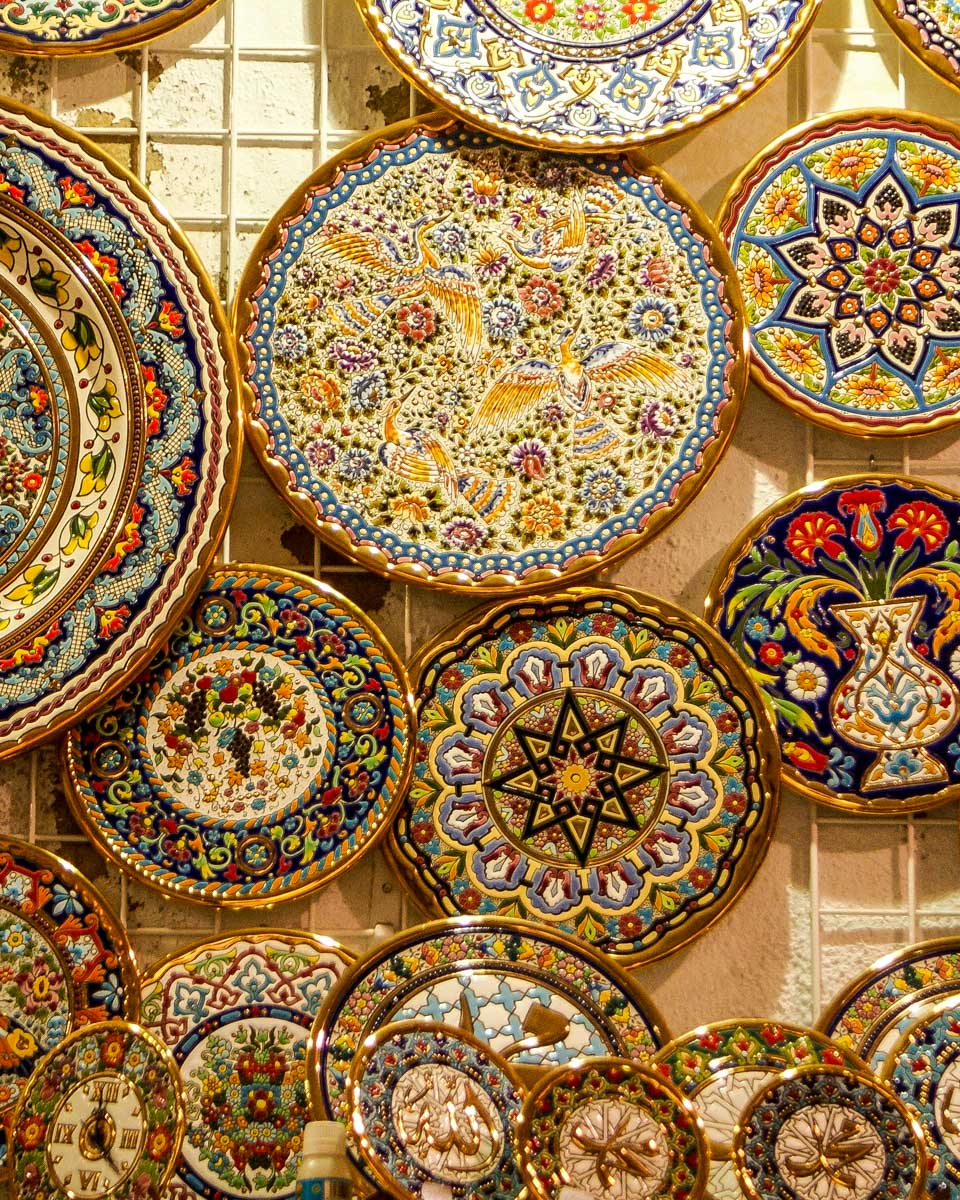 Ceramics and pottery in the Triana barrio of Seville Spain