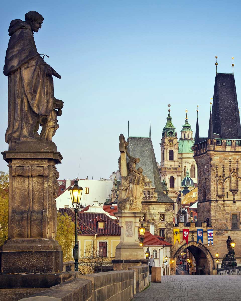 Charles Bridge in Prague Czech Republic