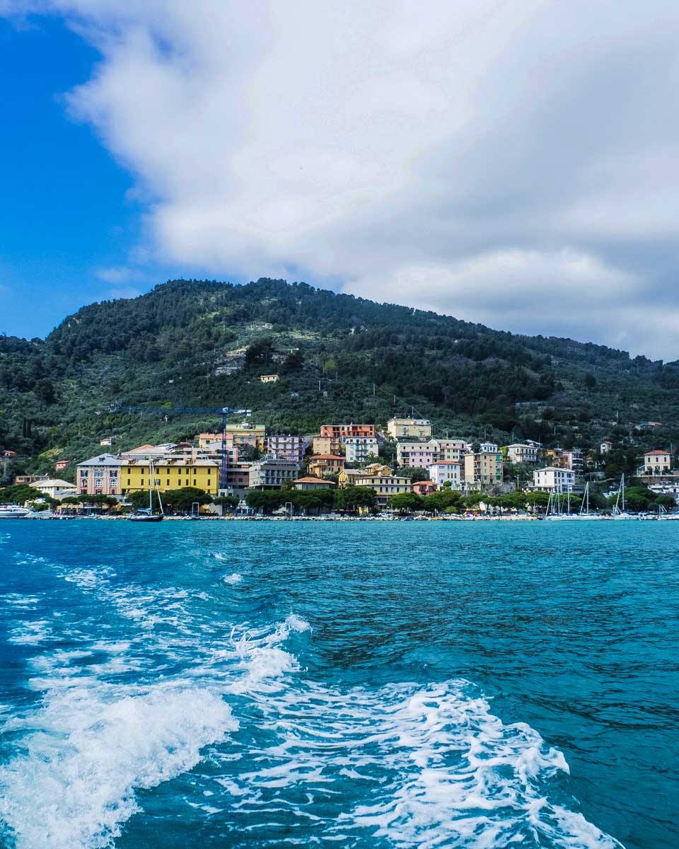 Cinque Terre Italy seen on a private boat tour