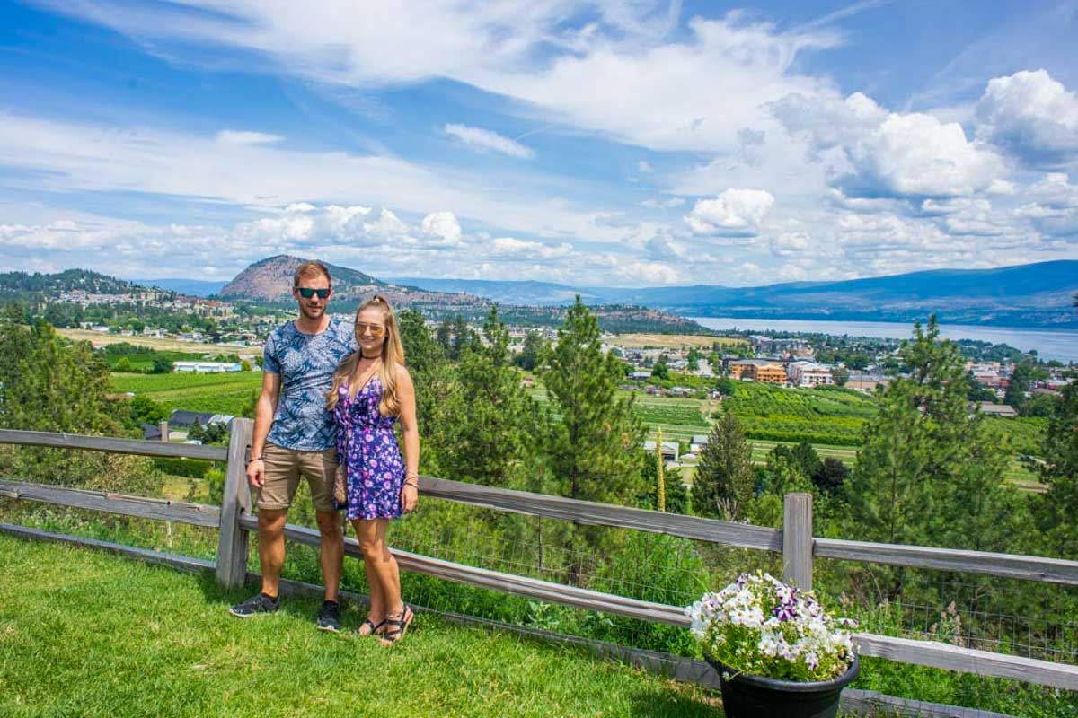 Daniel-and-Bailey-take-a-selfie-at-a-winery-near-Kelowna BC 1