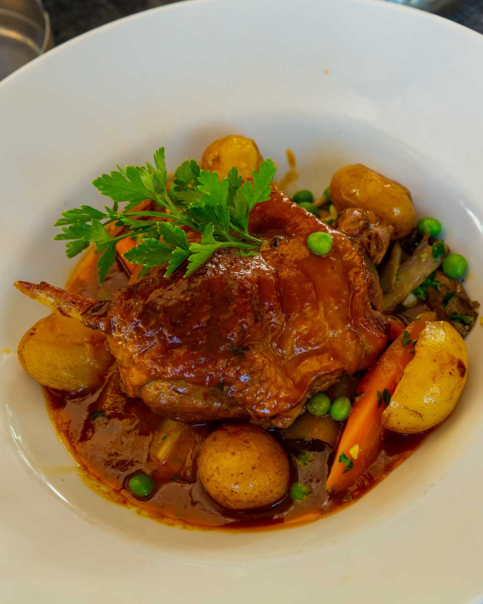 Dinner-eaten-at-The Stags Head in Dublin Ireland