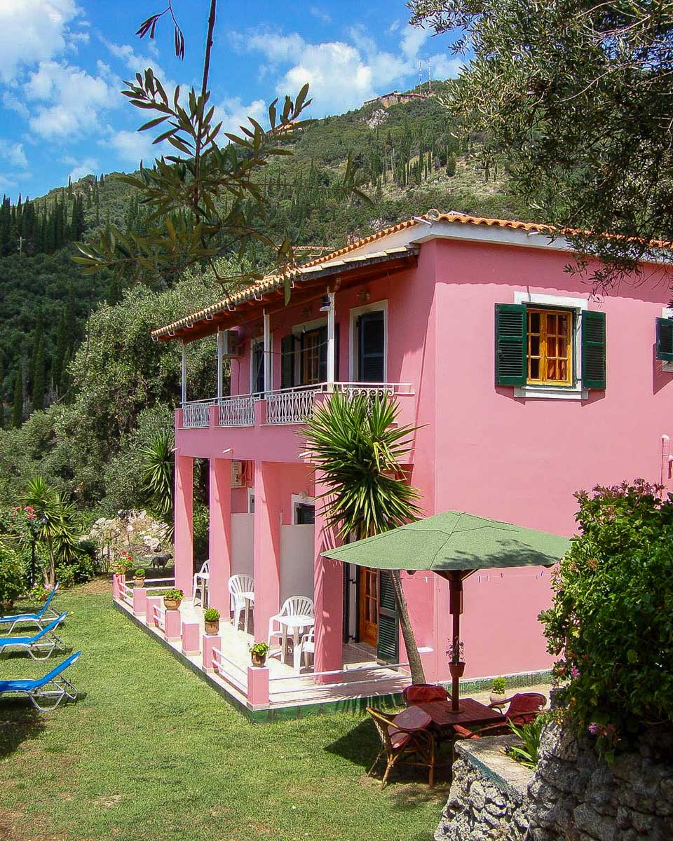 Ipsia Apartments in Corfu Greece