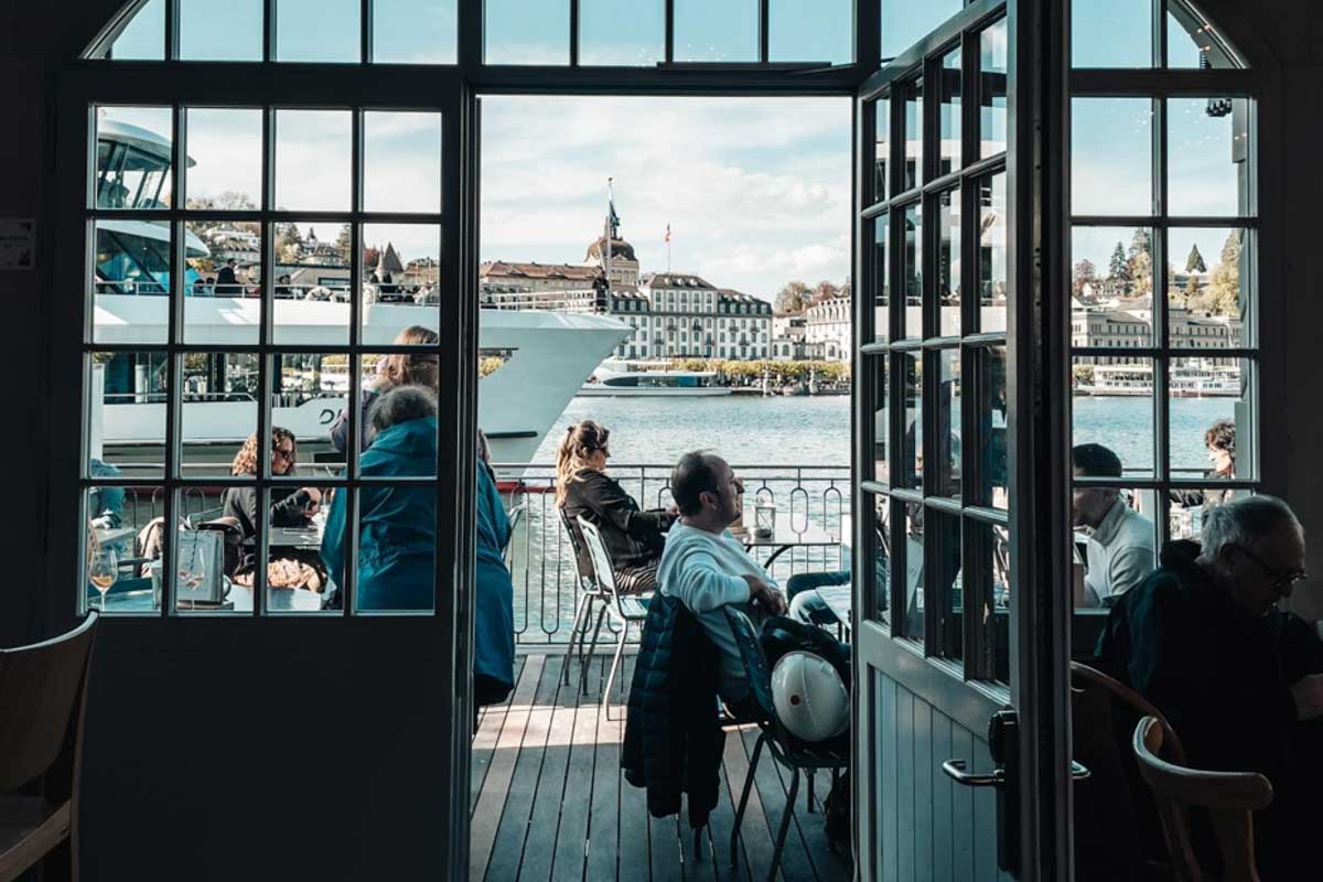 LUZ Seebistro in Lucerne Switzerland