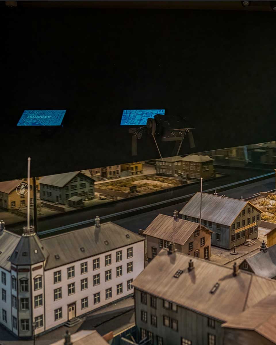 Landnámssýningin - The Settlement Exhibition in Reykjavik Iceland