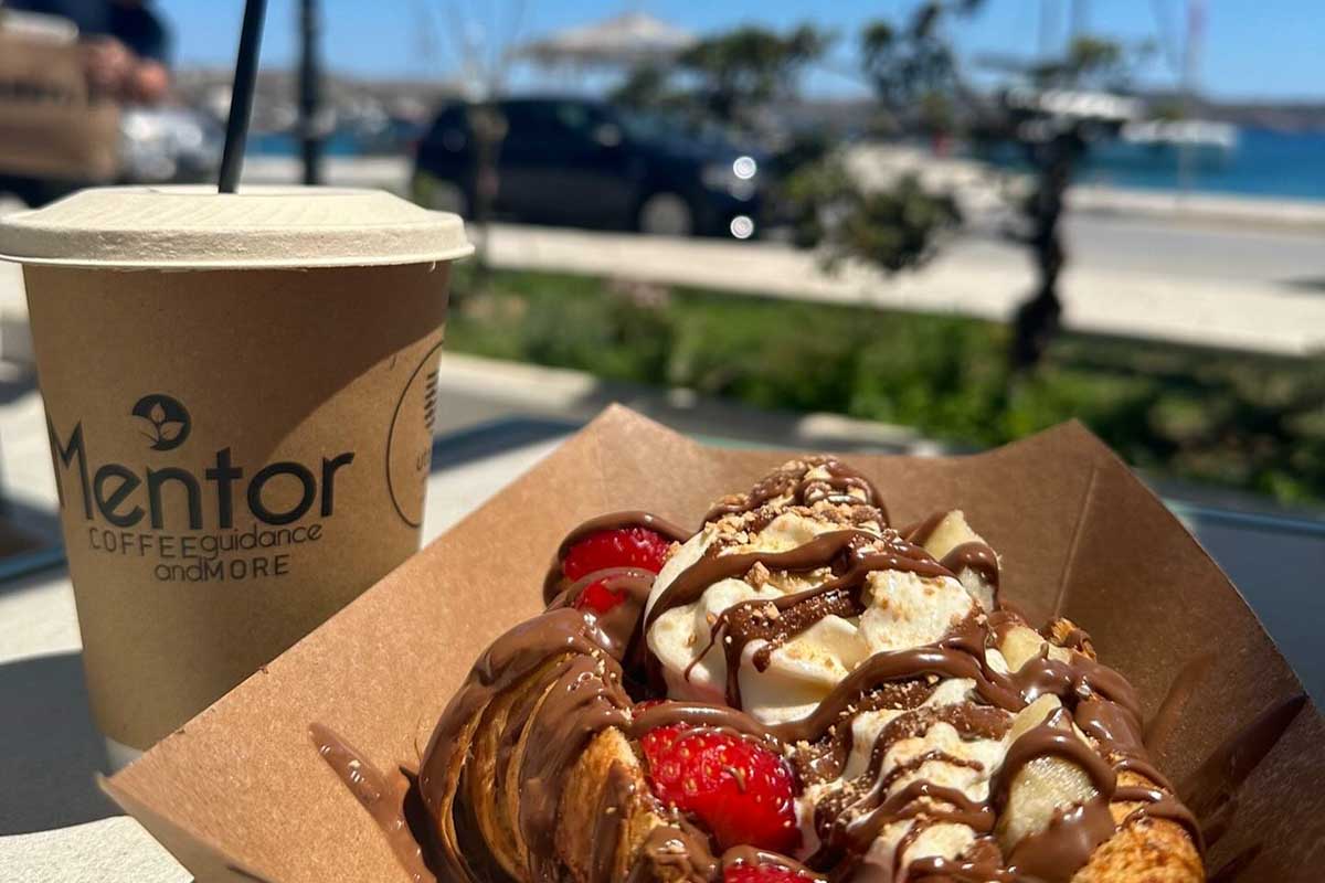 Mentor Coffee Guidance & More in Milos Greece