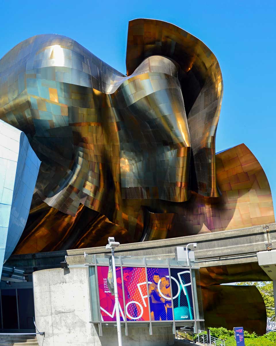 Modern Museum MoPop in Seattle Washington